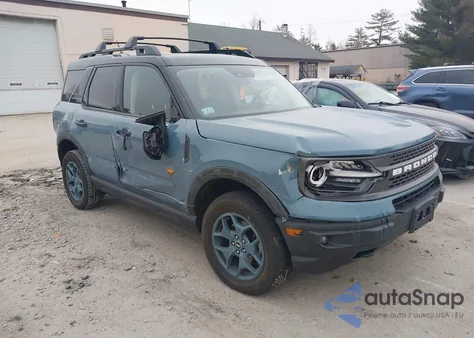 2021 Ford Bronco Sport Badlands from USA, damaged, VIN 3FMCR9D98MRA51067